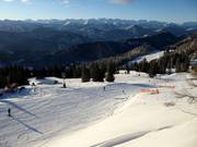 Start of the family slope at Brauneck