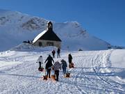 Toboggan run on the Zugspitze