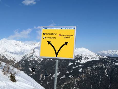 Wipptal: orientation within ski resorts – Orientation Bergeralm – Steinach am Brenner
