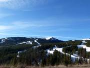 View of the Copper Mountain ski resort