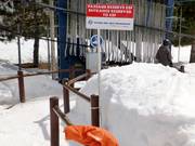 Child-friendly access at the Riou platter lift