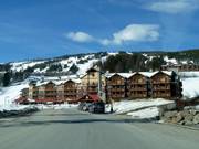The Trickle Creek Lodge right at the valley station