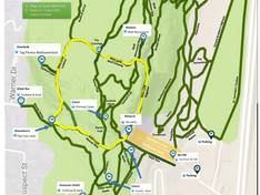 Trail map Hard'ack (Aldis Hill) – St. Albans