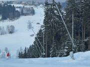 Snowmaking at the Hempelsberg lift