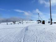 Very easy slope in the summit area