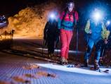 Ski touring night