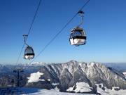 Wiedersbergerhorn Sektion II - 6pers. Gondola lift (monocable circulating ropeway)