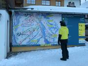 Information board at the valley station