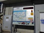 Comprehensive information board at the Castlatsch valley station