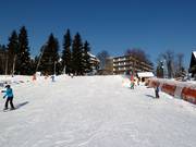 Practice area in the town of Oberwiesenthal