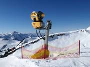 Snowmaking in Damüls