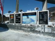 Information board at the base station