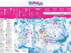 Trail map Livigno