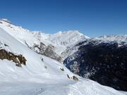 View of the Great Aletsch Glacier