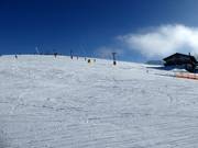 Easy and wide slope at the Wallerlift Monte Gogo