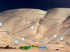 Trail map The Cedars
