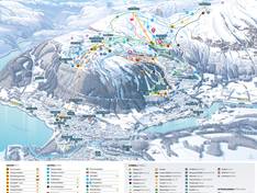 Trail map Voss Resort