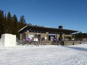 Well-maintained sanitary facilities in the ski resort of Ruka