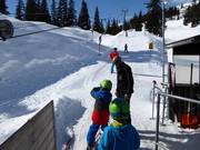 Attentive staff, especially with children