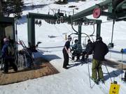 Assistance when boarding the chairlift