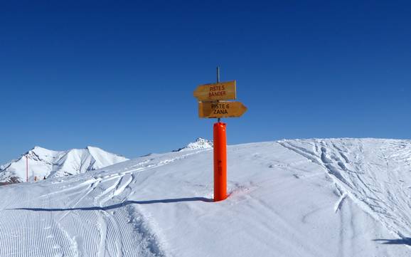 Adula Alps: orientation within ski resorts – Orientation Vals – Dachberg