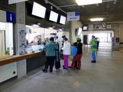 Well-maintained valley station