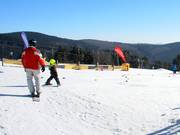 Especially well-trained and therefore always friendly: ski instructors of the Skischule Neuastenberg