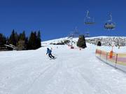 Slope at the Steinermandl chairlift