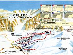 Trail map Malga San Giorgio