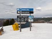 Slope signage