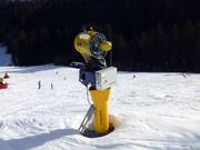 Snowmaking at the Südhanglift
