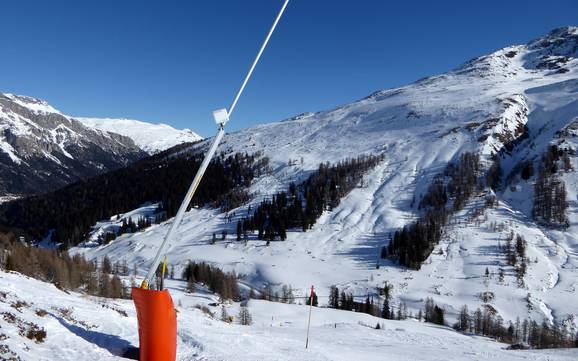 Snow reliability Viamala – Snow reliability Splügen – Tambo