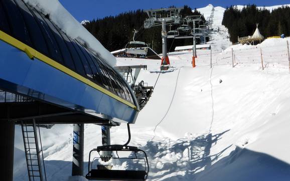Sernftal: best ski lifts – Lifts/cable cars Elm im Sernftal