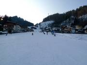 Lower section of the main run