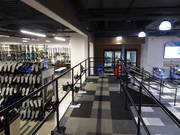 Ski and boot rental at the Big Snow American Dream indoor ski hall