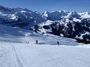Easy slopes at Guetlfläck in Lenk