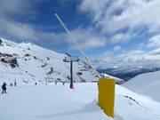 Snow-production lance in the ski resort of The Remarkables