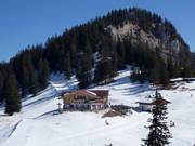 Kreuzalm in the heart of the ski area
