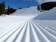 First-class slope grooming in the Kläppen ski area