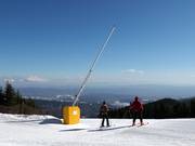 Comprehensive snow-making facilities in Borovets