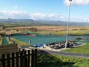 The beginner and tubing area