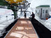 Assistance for getting started in the Buffaure ski area