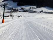Perfectly groomed slopes