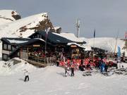 Typical hut in the Les Portes du Soleil ski area