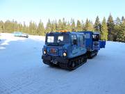 Snow groomer of the SkiTour from Černá hora to Pec pod Sněžkou