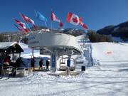 Mile 1 Express Quad - 4pers. High speed chairlift (detachable)