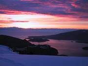 Night skiing resort Cypress Mountain