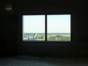 View from the window in the upper part of the ski hall