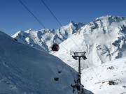 Panorama lift in front of the Großglockner