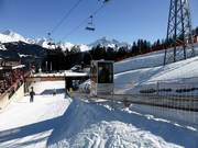 Tigignas funicular for pedestrians